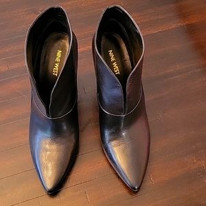 Nine West Leather Heal boots